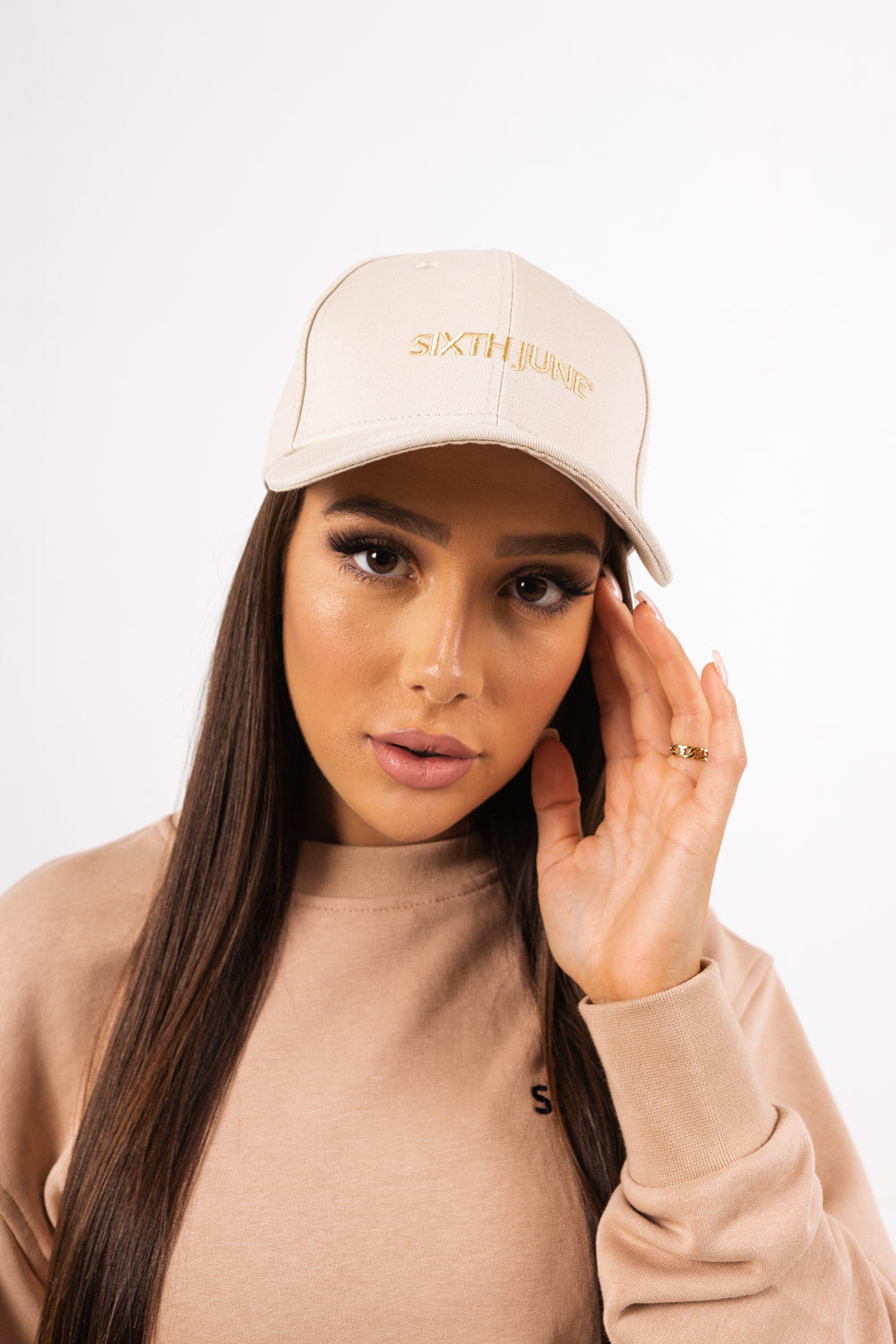 Sixth June - Casquette logo Sixth June Beige