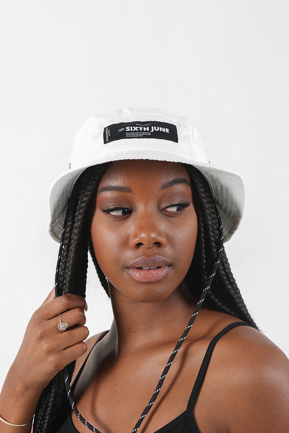 Sixth June - Bob cordon coton Blanc