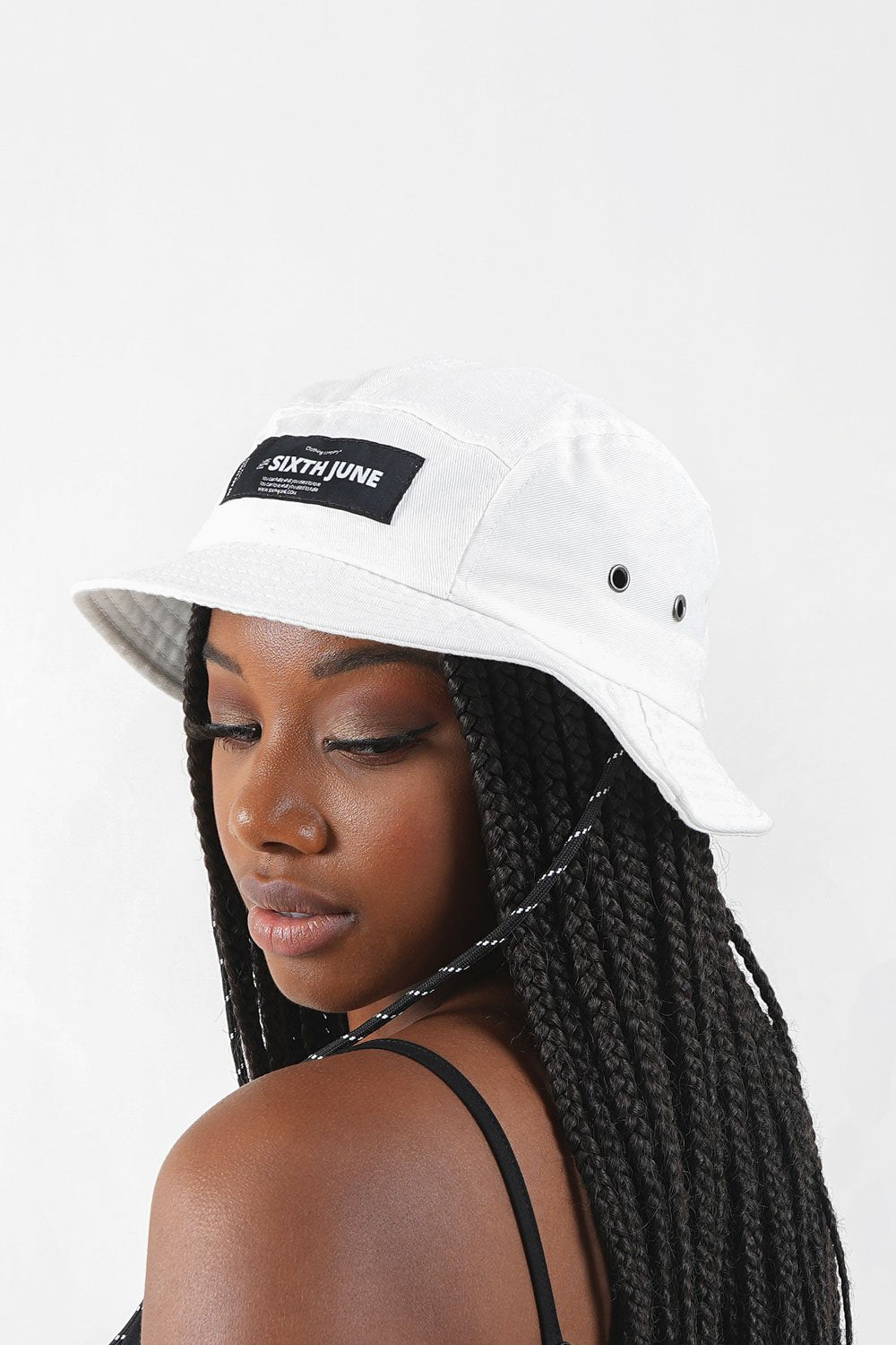 Sixth June - Bob cordon coton Blanc