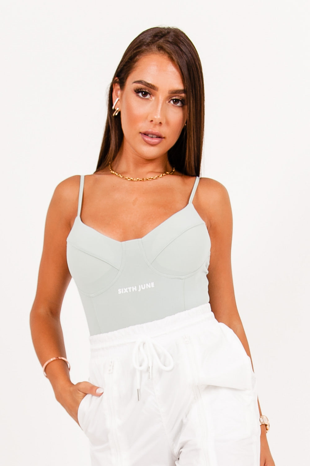 Sixth June - Body corset logo vert