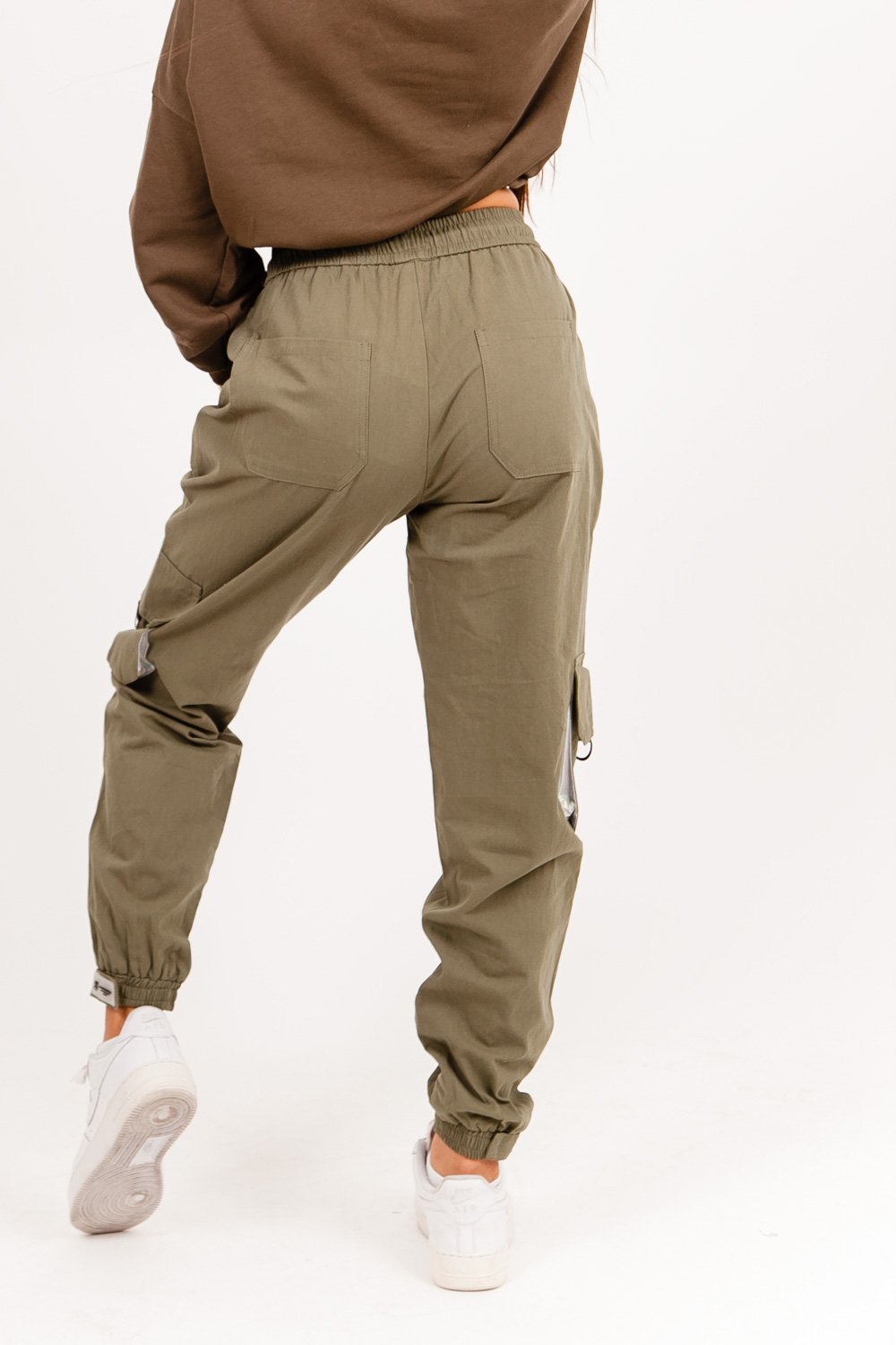 Sixth June - Pantalon cargo large kaki