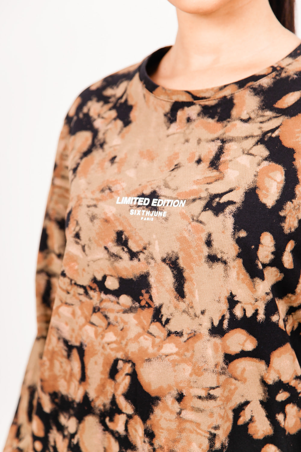 Sixth June - Robe tie dye limited edition noir