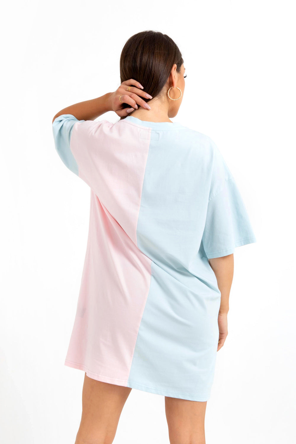 Sixth June - Robe bicolore Rose clair