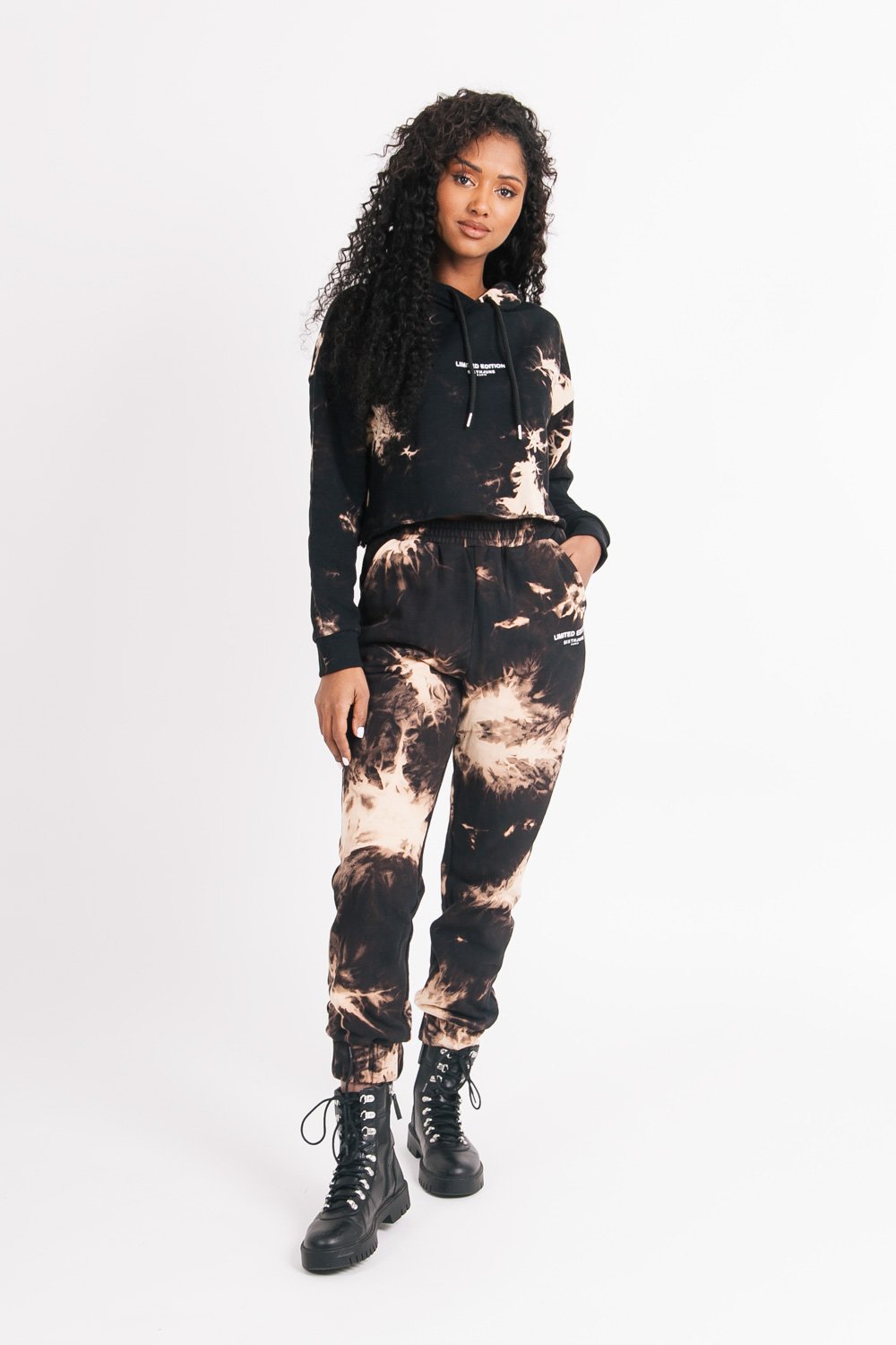 Sixth June - Jogging tie dye limited edition Noir