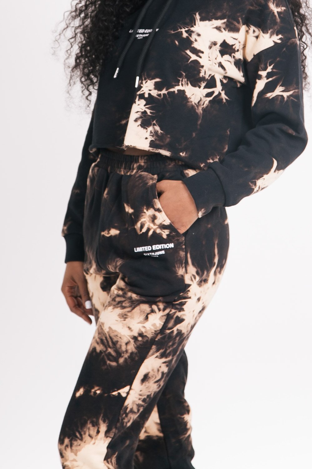 Sixth June - Jogging tie dye limited edition Noir