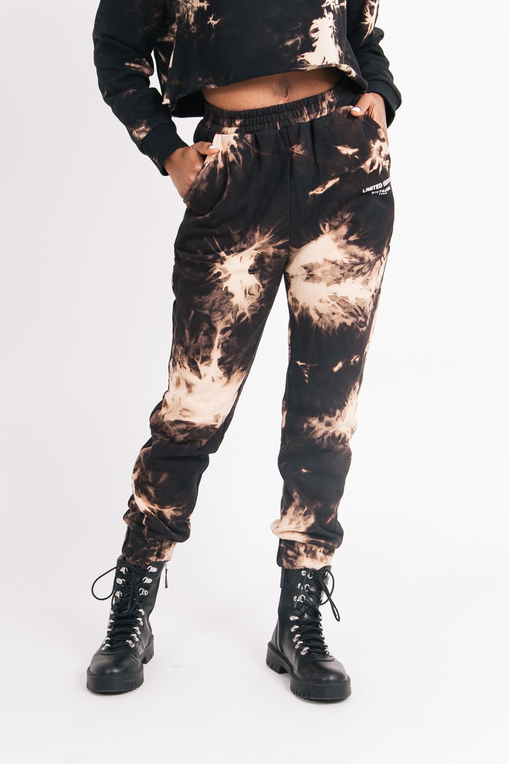 Sixth June - Jogging tie dye limited edition Noir