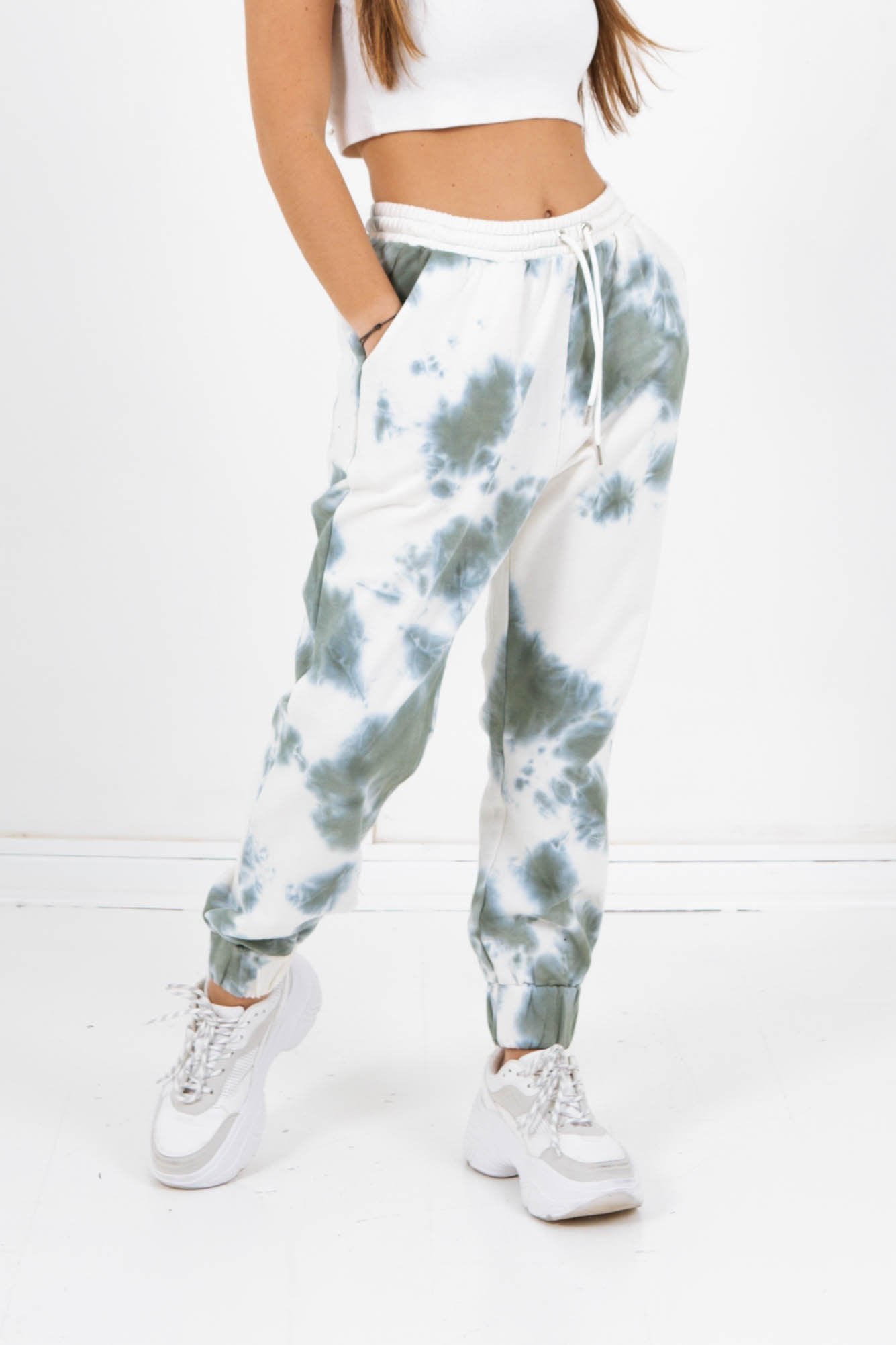 Sixth June - Jogging tie dye vert