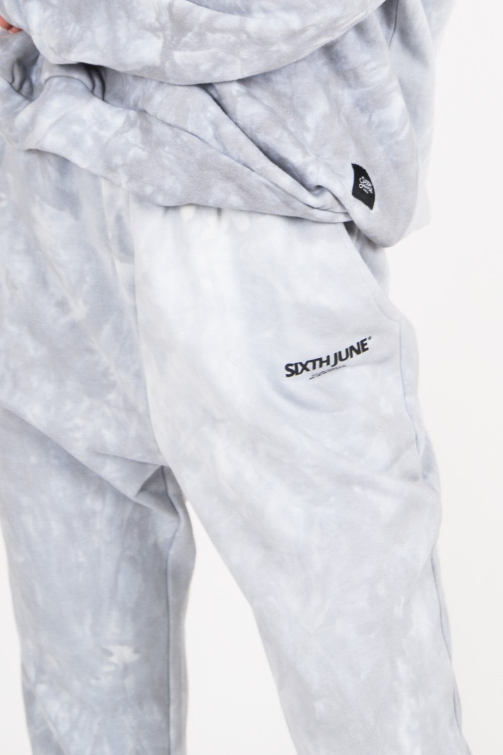 Sixth June - Jogging tie and dye Gris