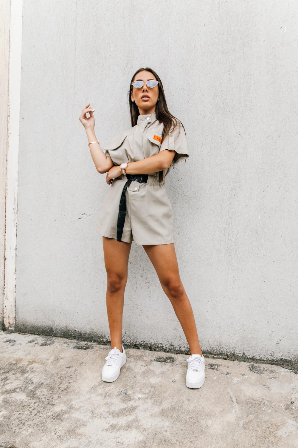 Sixth June - Combishort tactique beige