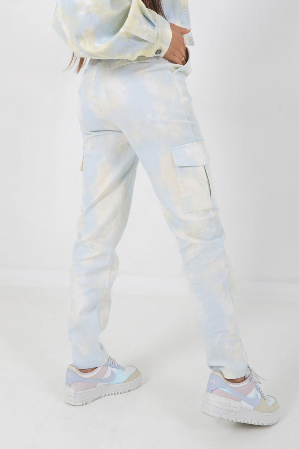 Sixth June - Pantalon tie dye Jaune