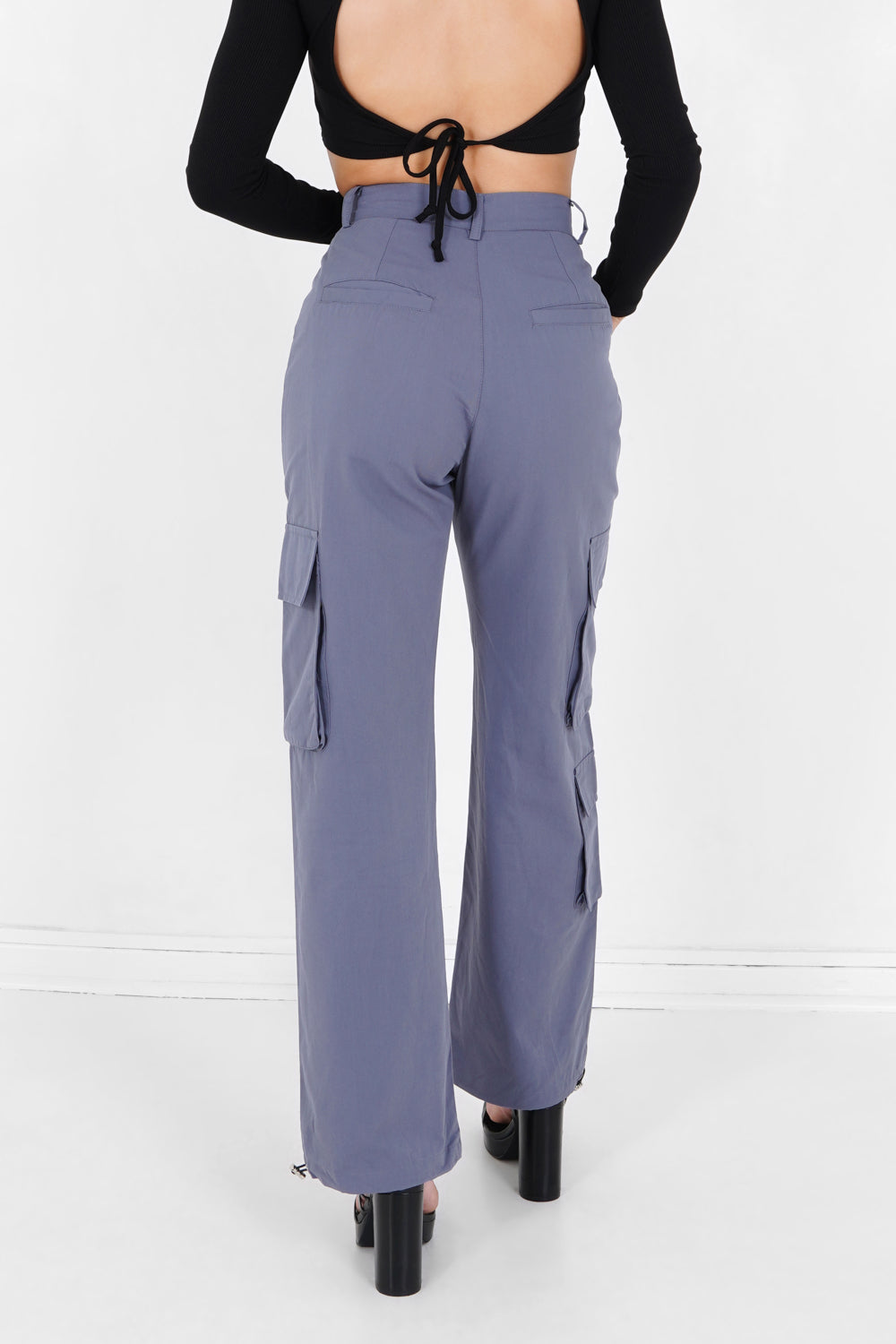 Sixth June - Cargo jambes larges Gris