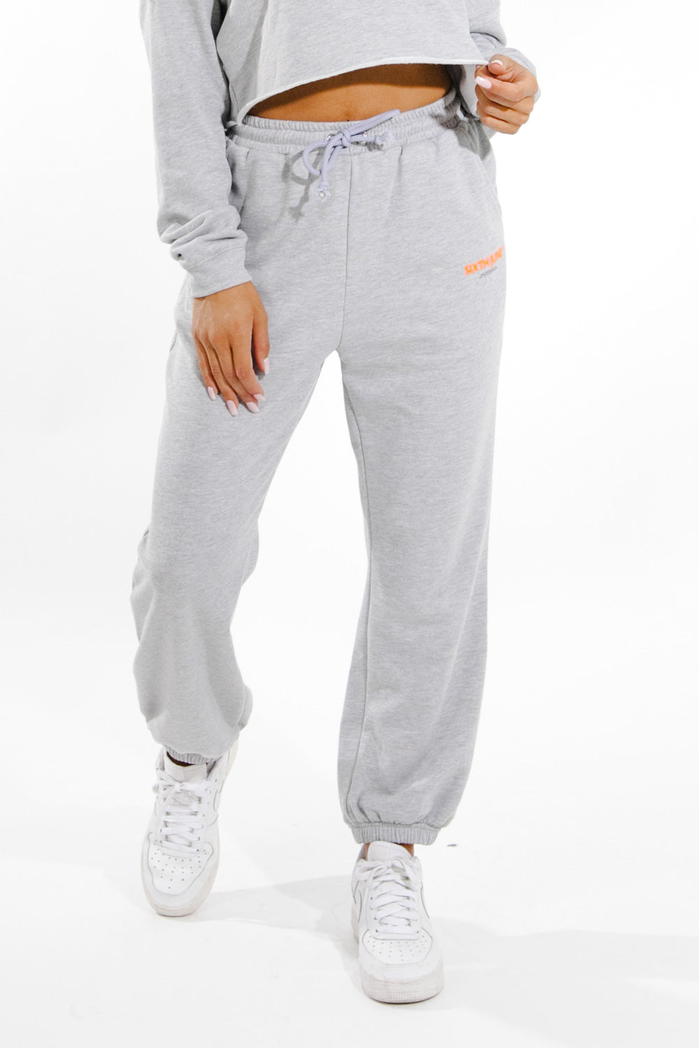 Sixth June - Pantalon Jogging logo gris