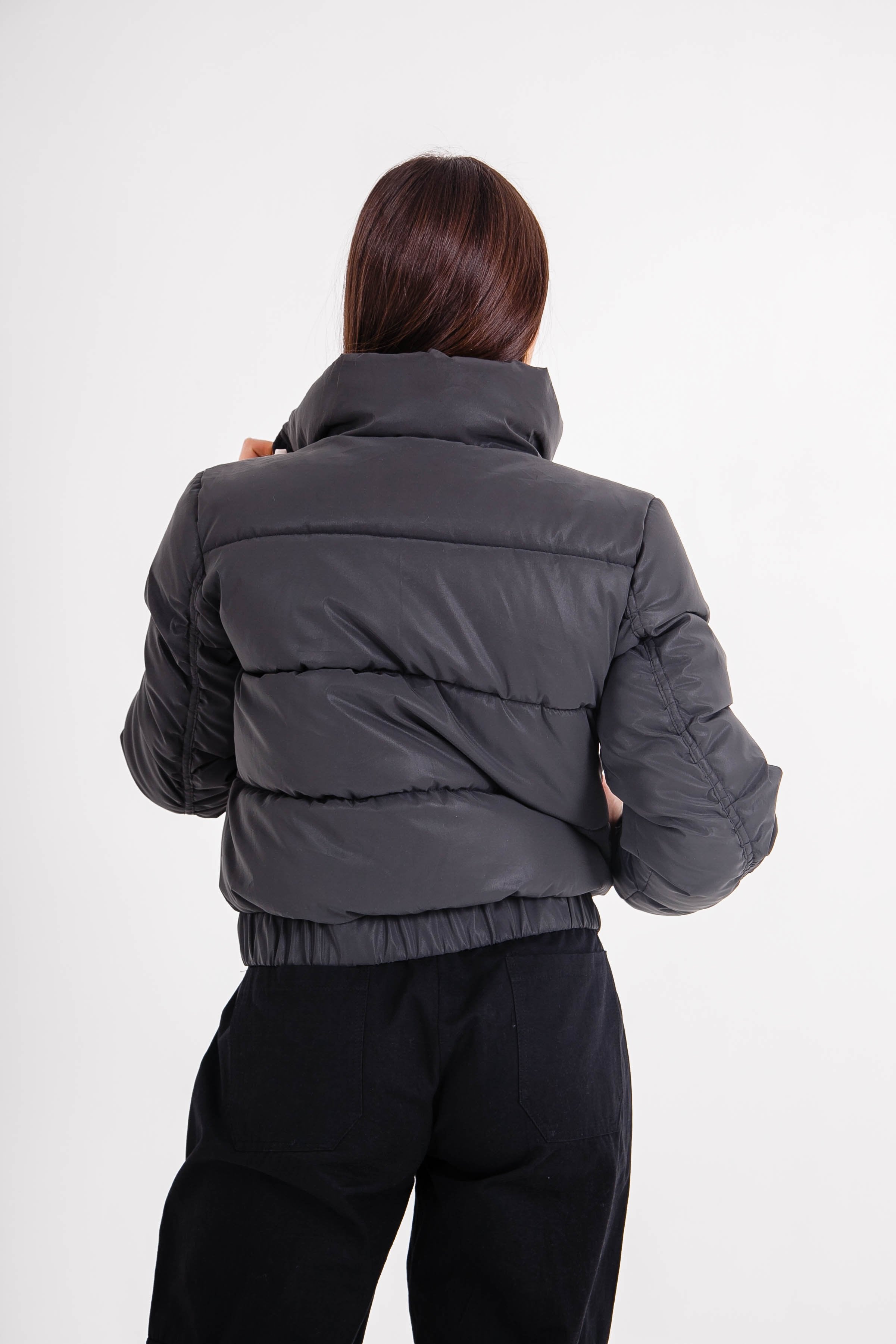 Sixth June - Doudoune réfléchissante col Noir