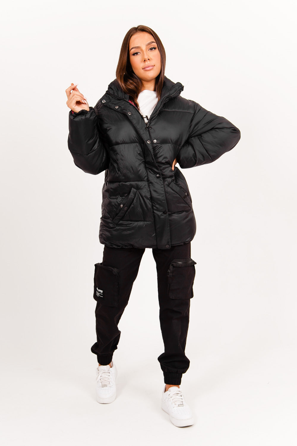 Sixth June - Doudoune col montant noir