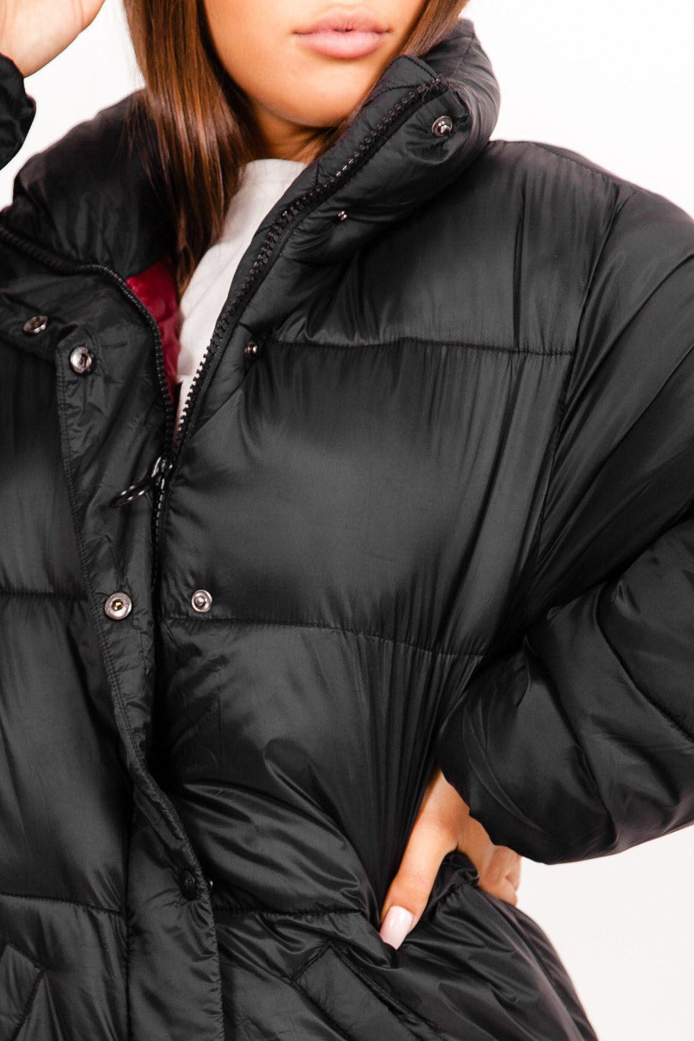 Sixth June - Doudoune col montant noir