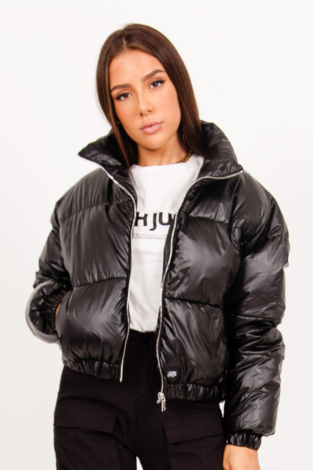 Sixth June - Doudoune courte matelassée Noir