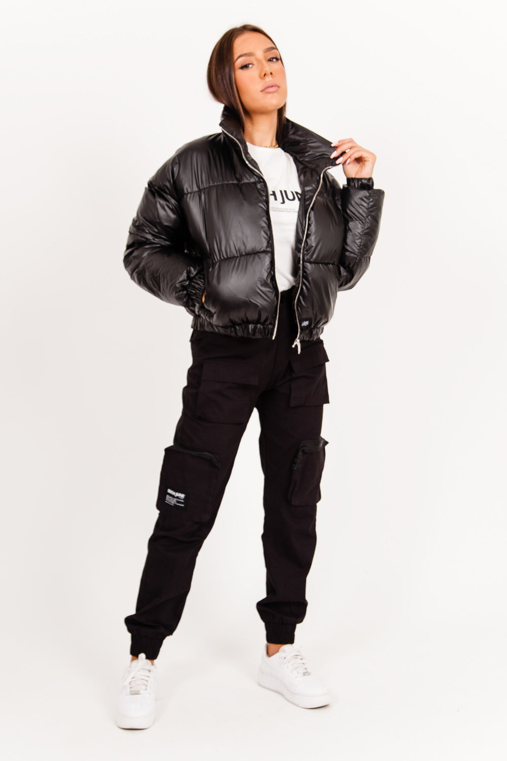 Sixth June - Doudoune courte matelassée Noir