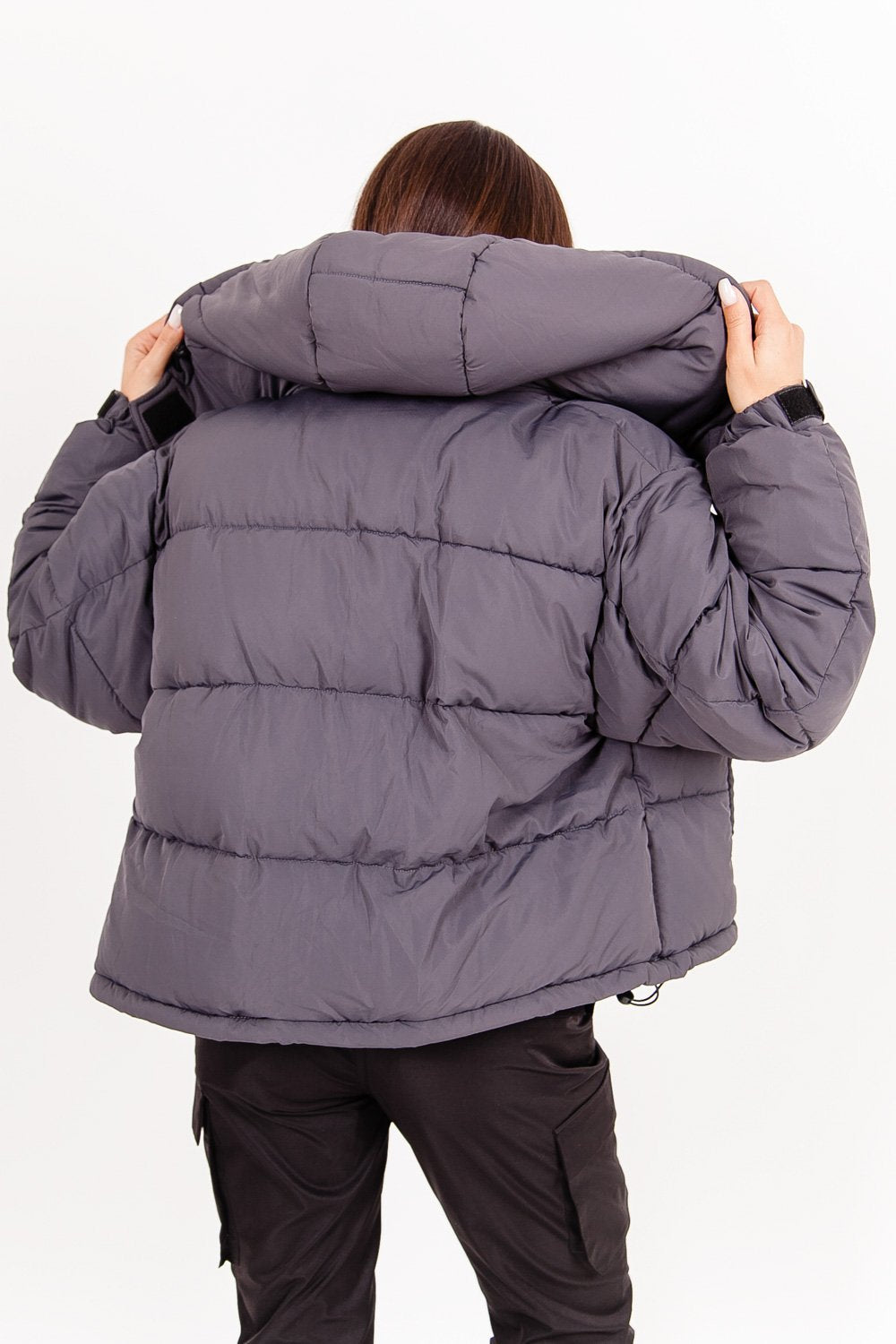 Sixth June - Doudoune courte matelassée Gris foncé