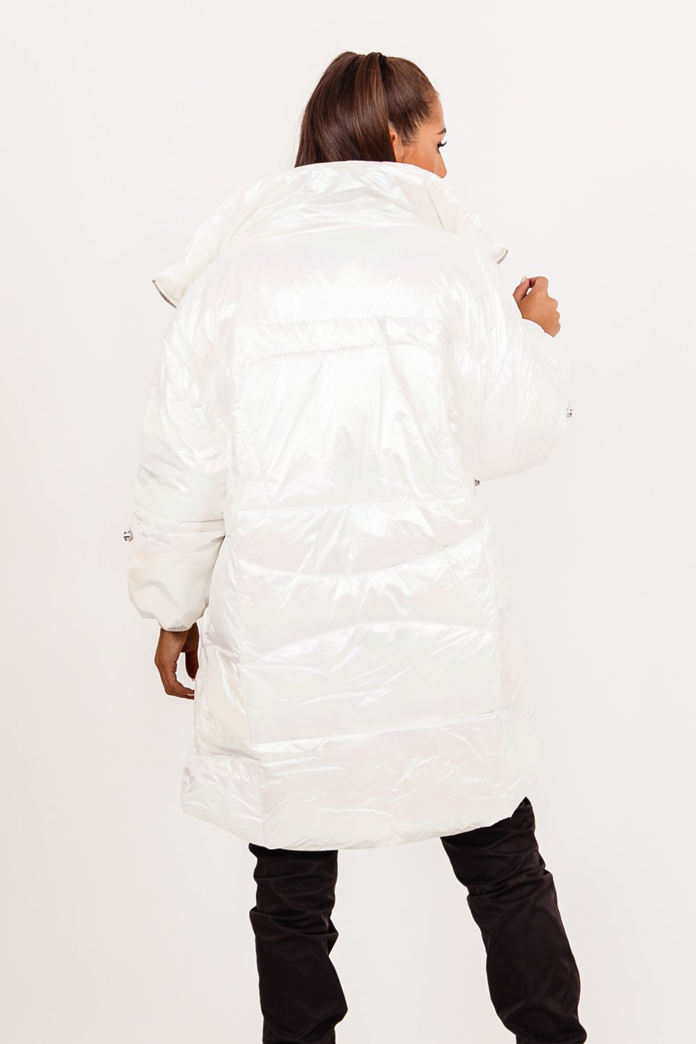Sixth June - Doudoune matelassée oversize irisée blanc