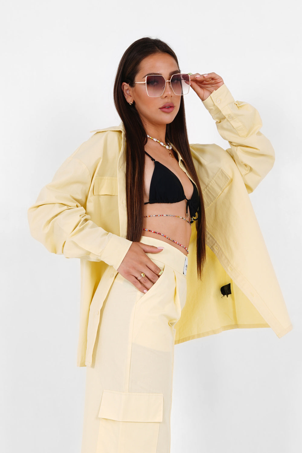 Sixth June - Chemise manches longues jaune