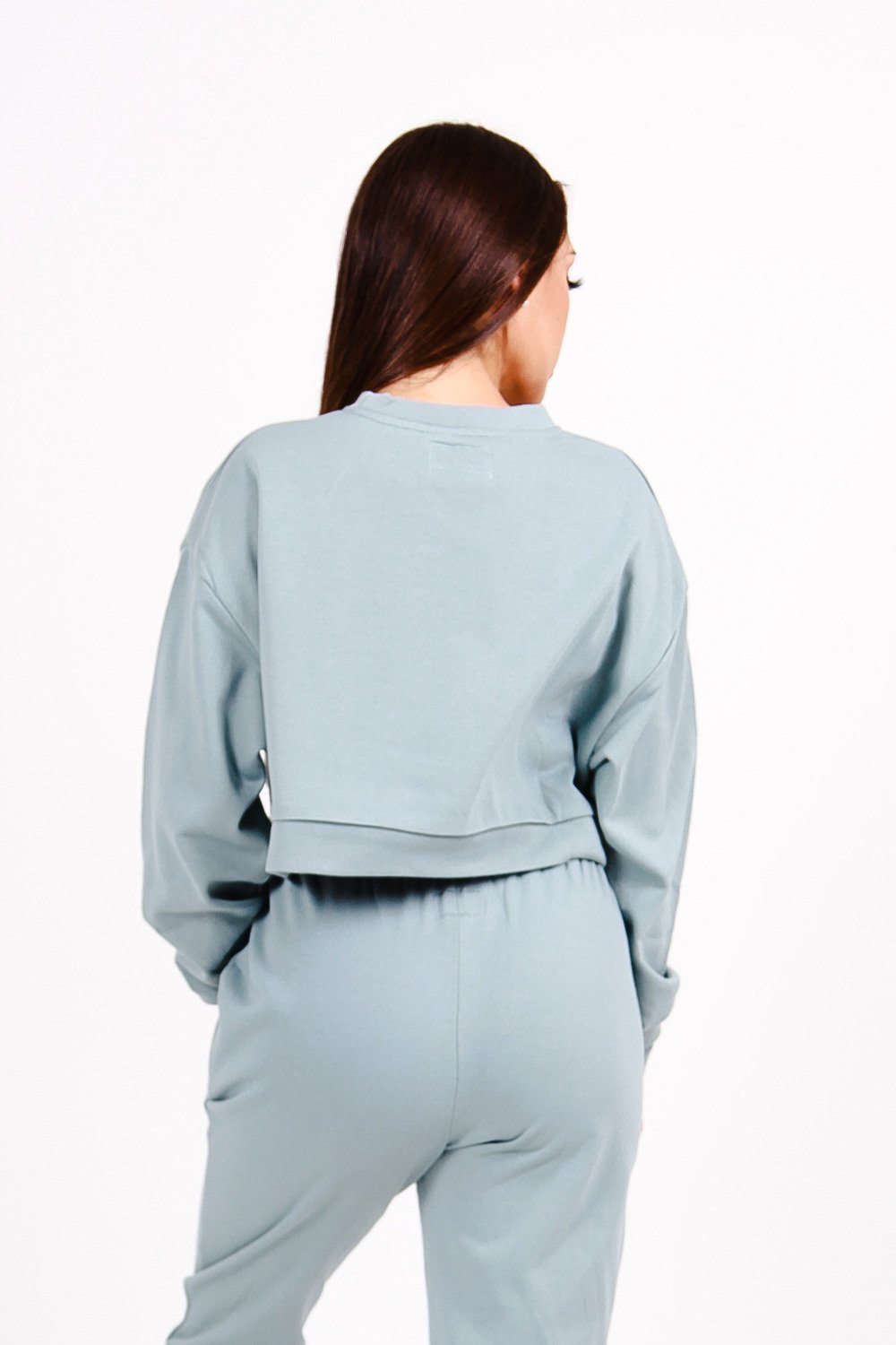 Sixth June - Sweatshirt court logo imprimé Vert