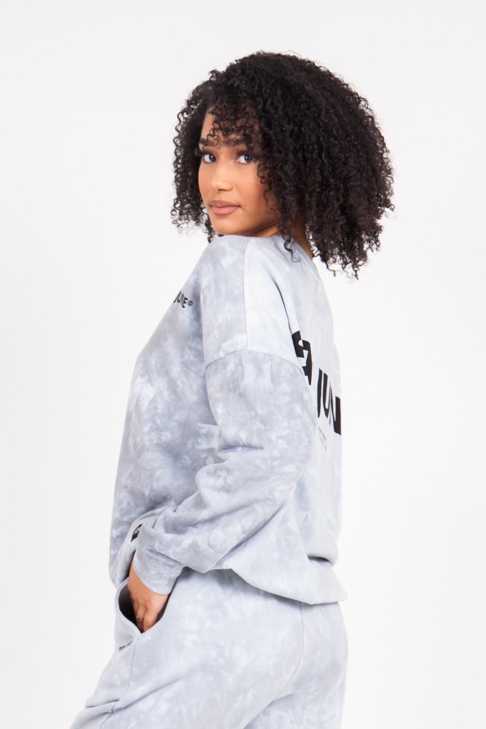 Sixth June - Sweat tie and dye gris