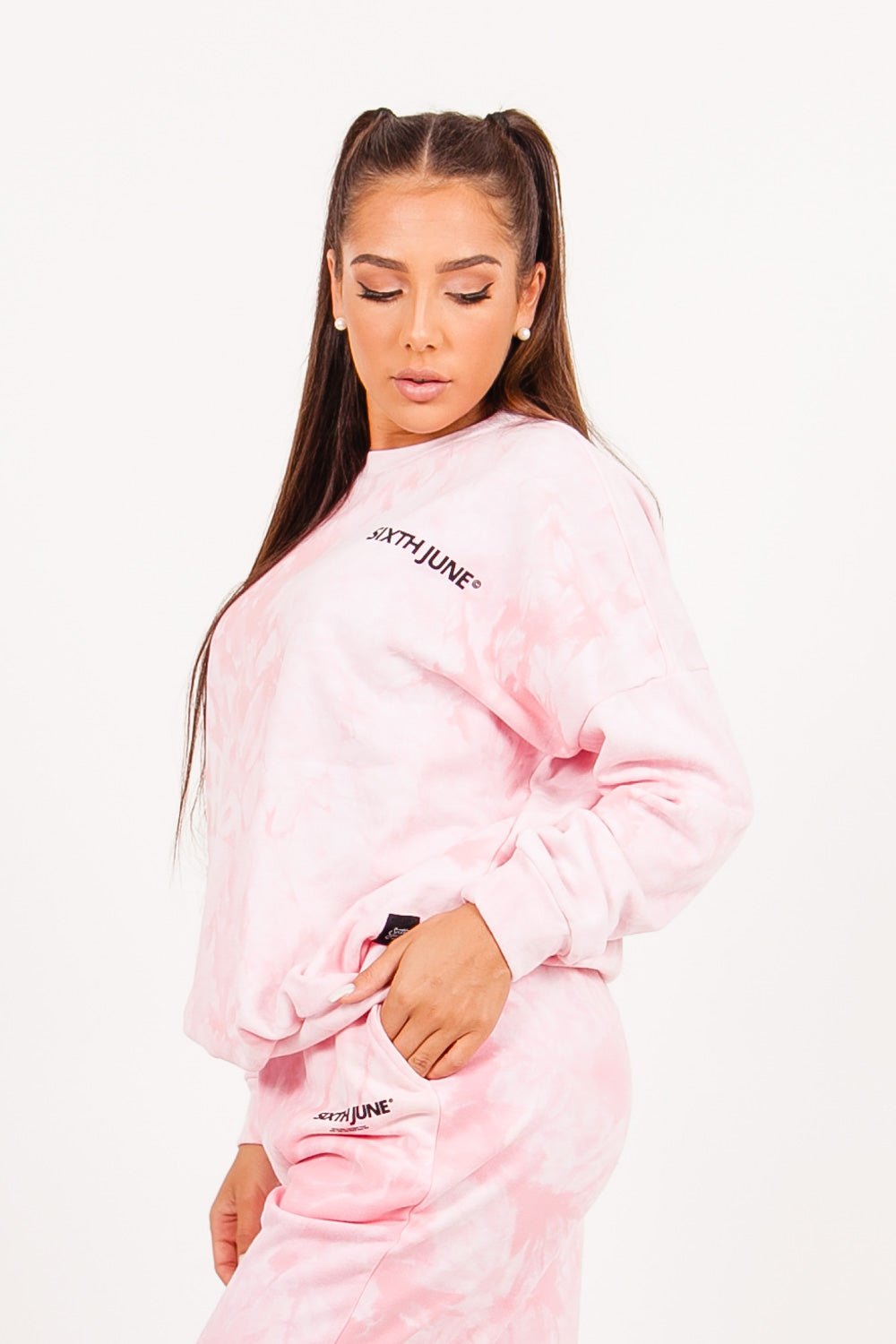 Sixth June - Sweat tie and dye rose