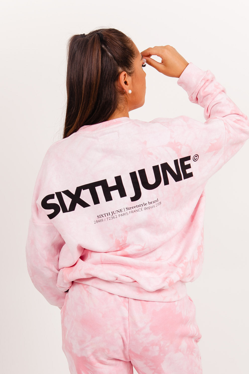 Sixth June - Sweat tie and dye rose