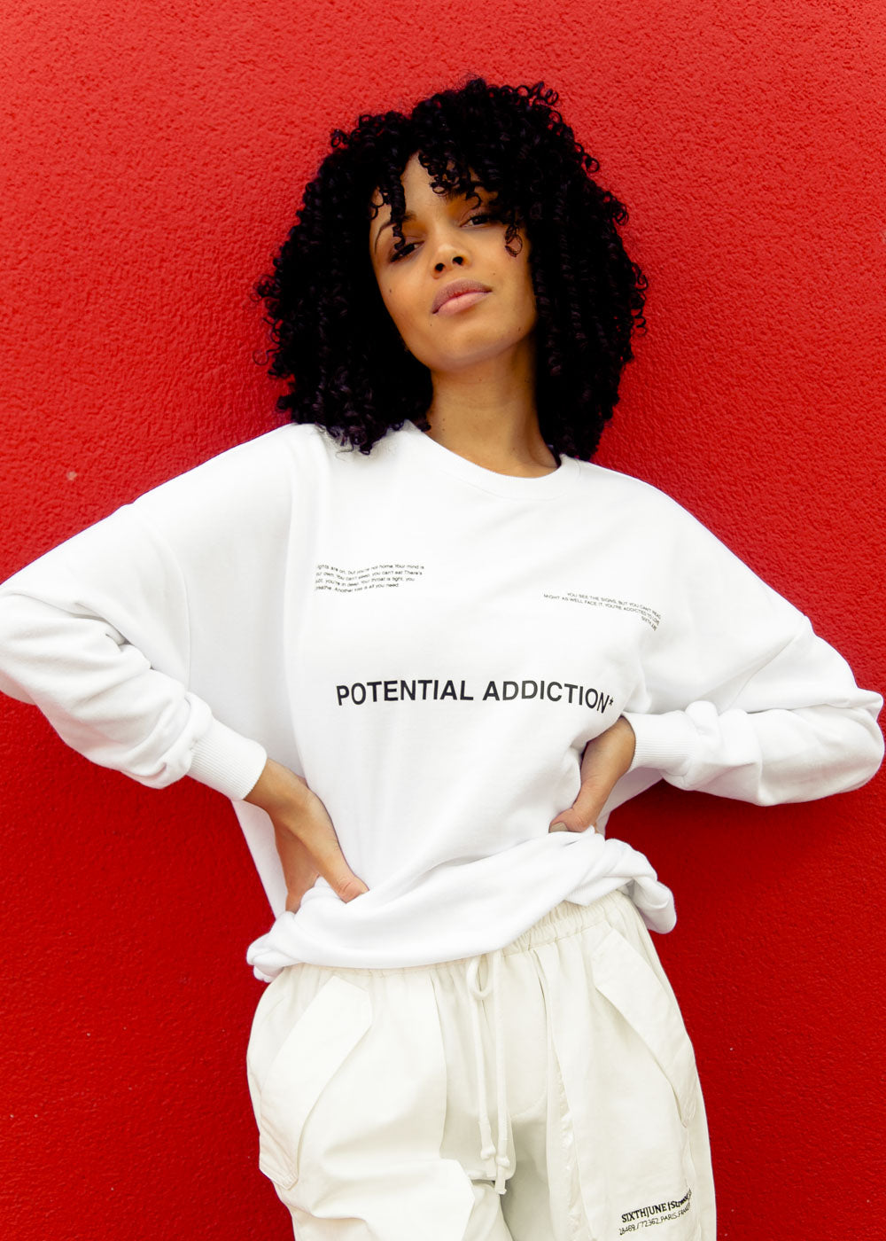 Sixth June - Sweat potential addiction blanc