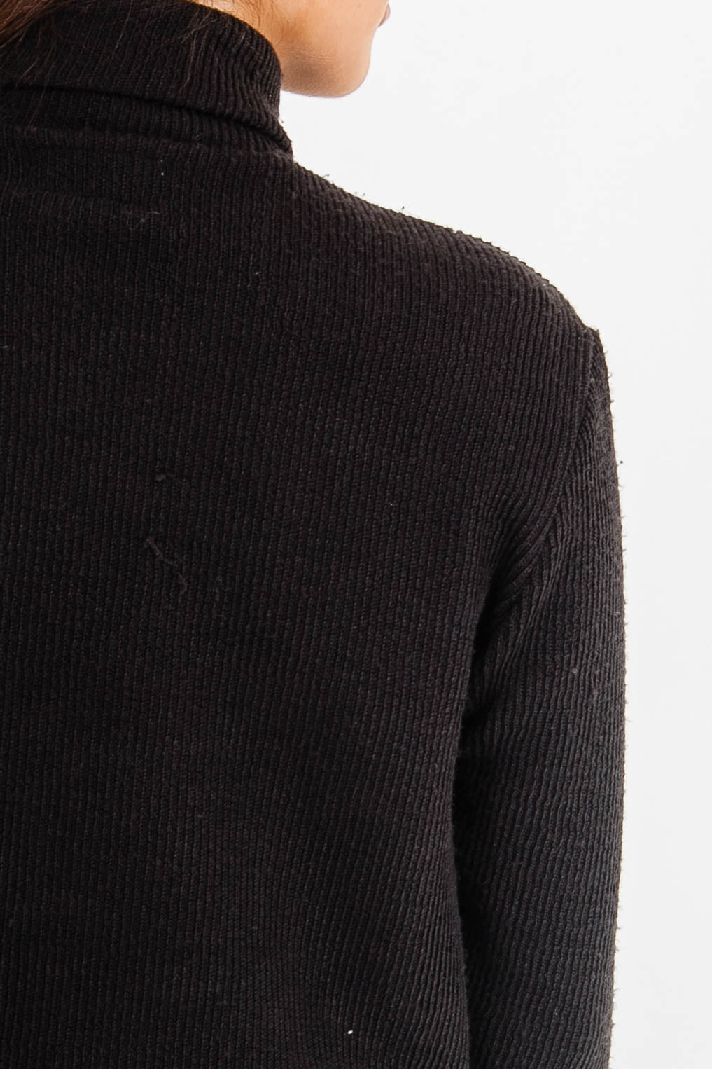 Sixth June - Pull maille court utilitaire Noir