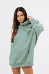 Oversized hoodie green