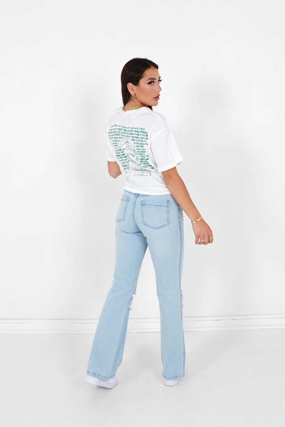 Sixth June - T-shirt imprimé squelette Blanc