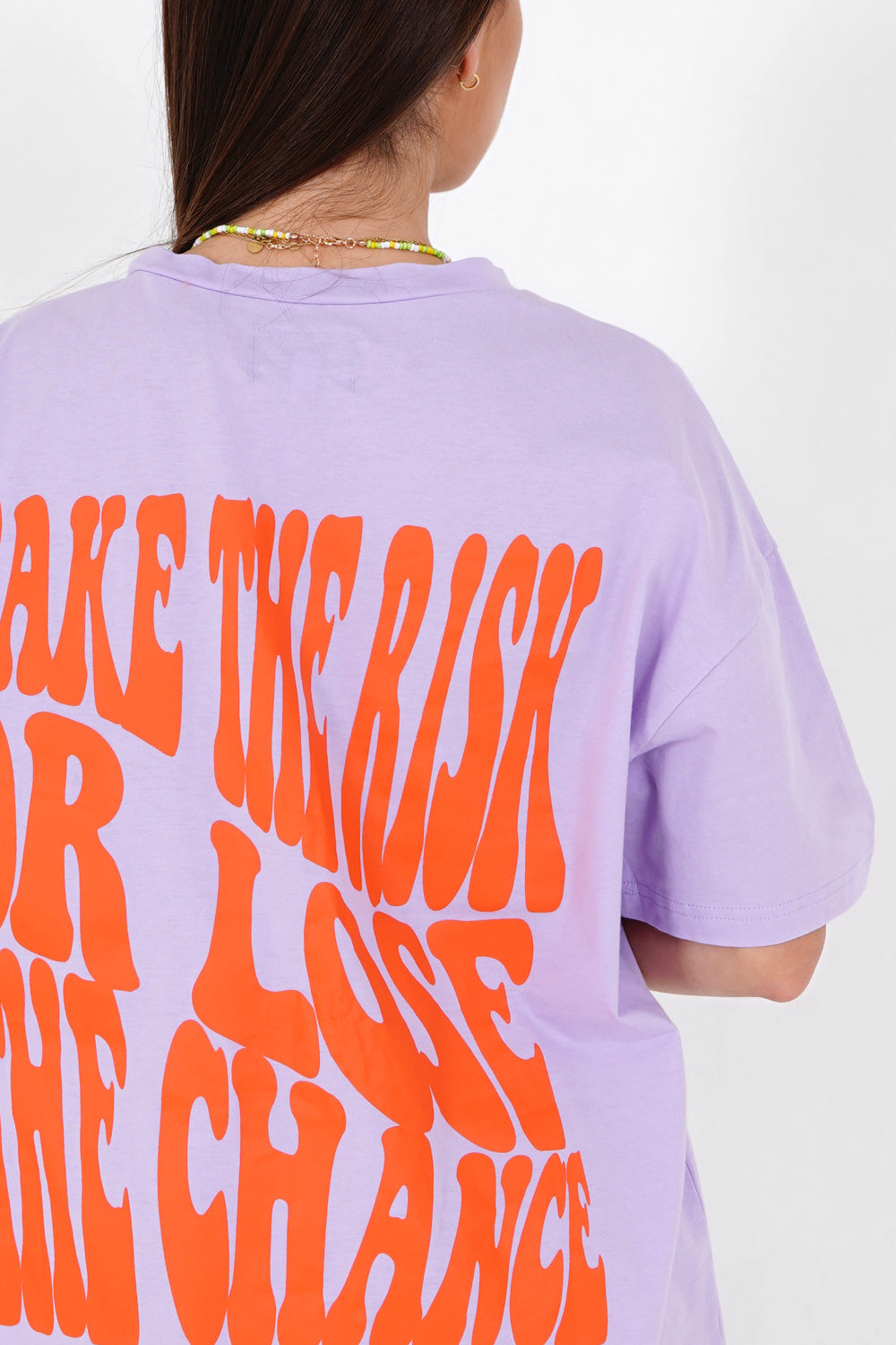 Sixth June - T-shirt oversize hippie Violet