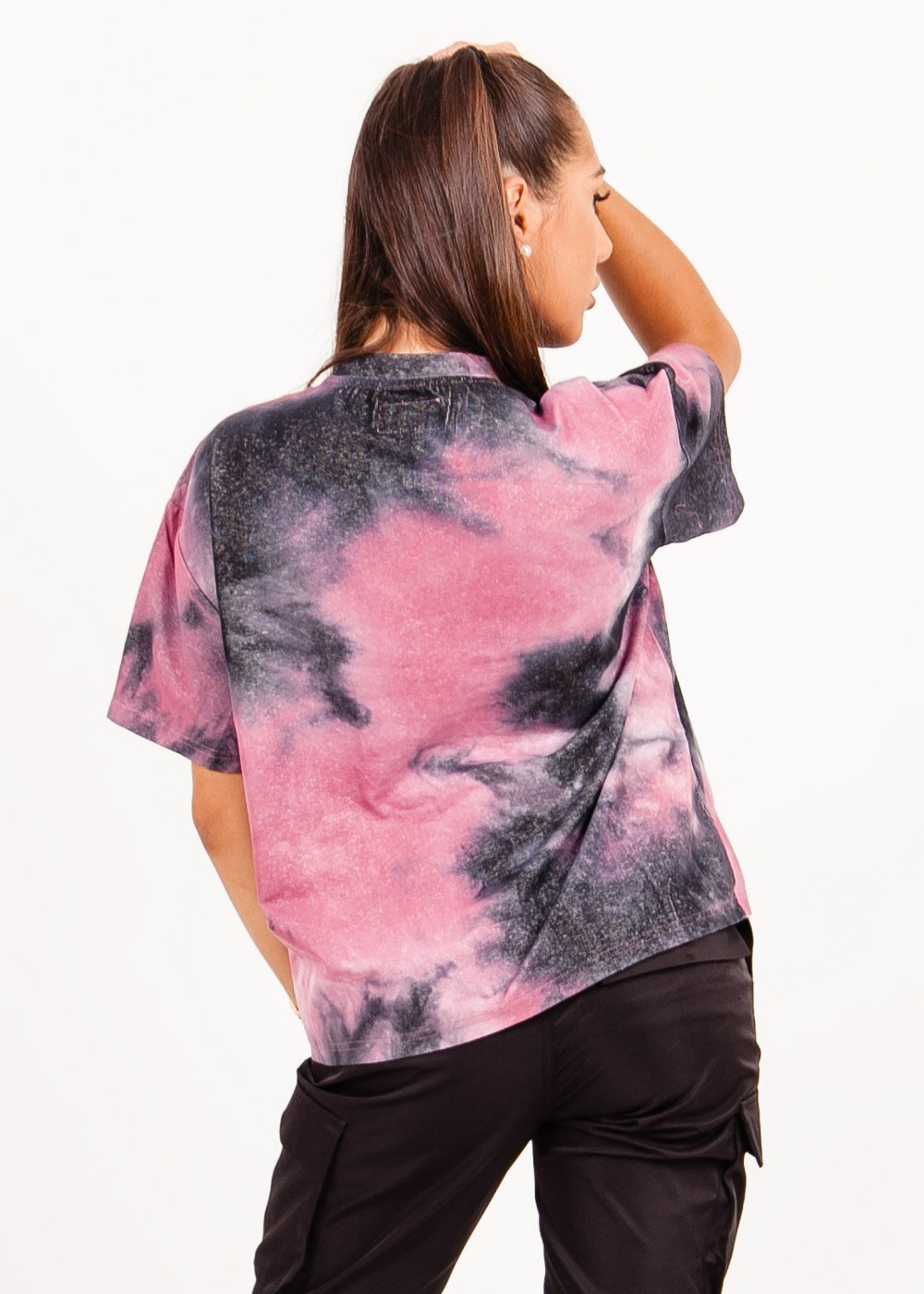 Sixth June - T-shirt tie and dye fuchsia