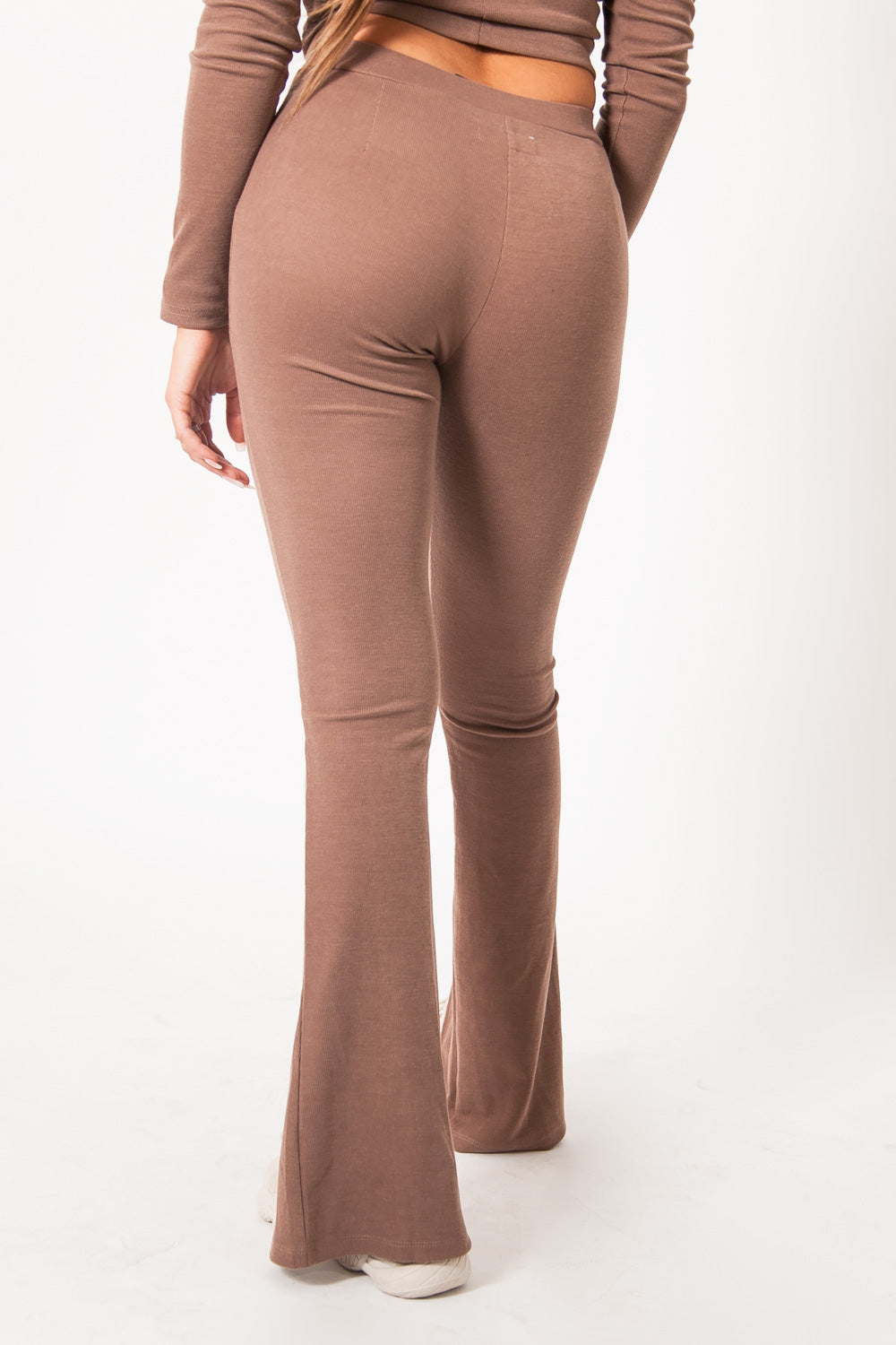 Sixth June - Pantalon évasé fente beige