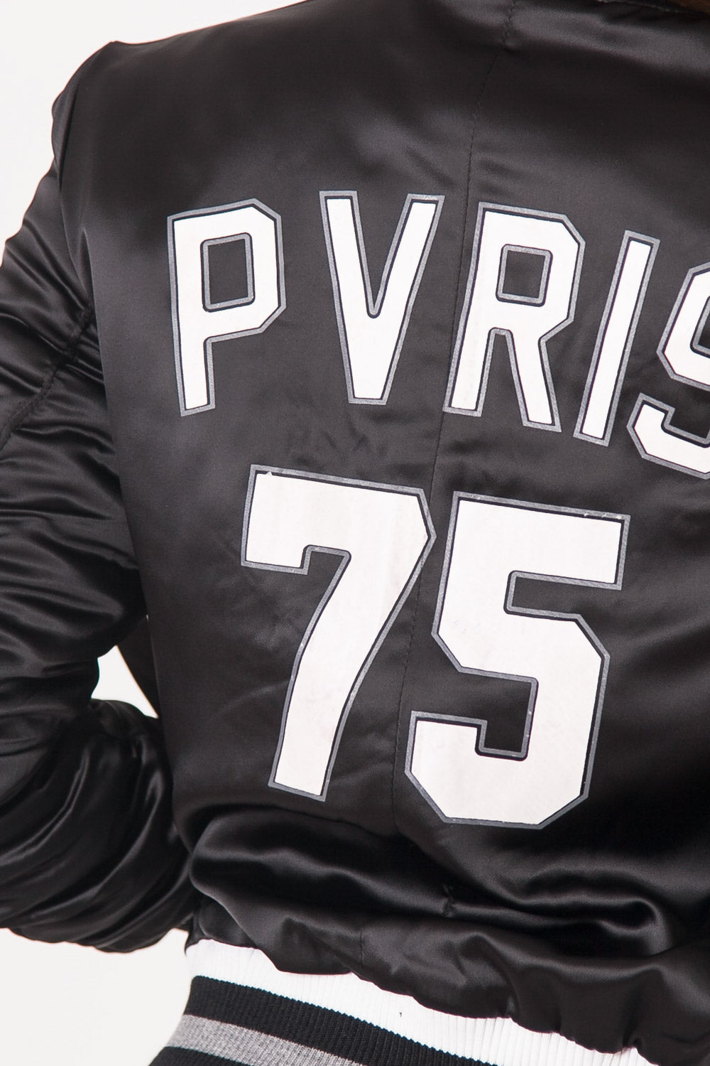 Sixth June - Bomber Pvris 75 Femme noir W2152CJA