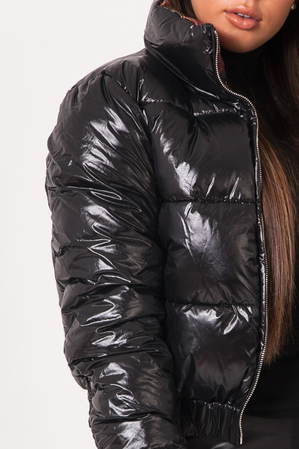 Sixth June - Doudoune brillante compacte noir