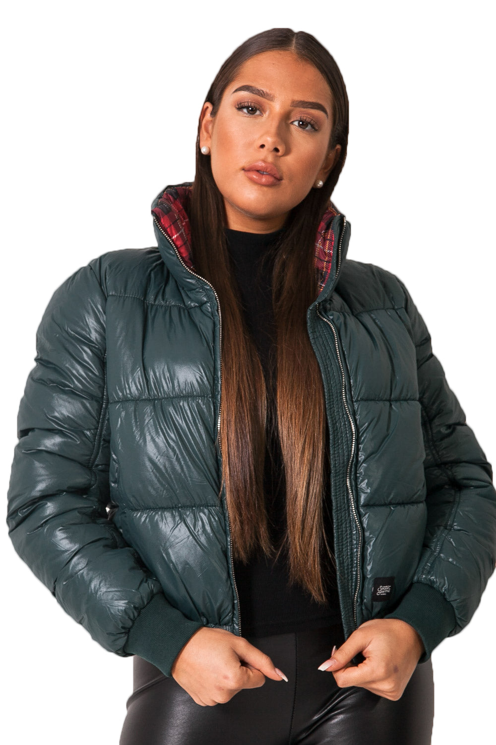 Sixth June - Doudoune brillante compacte vert