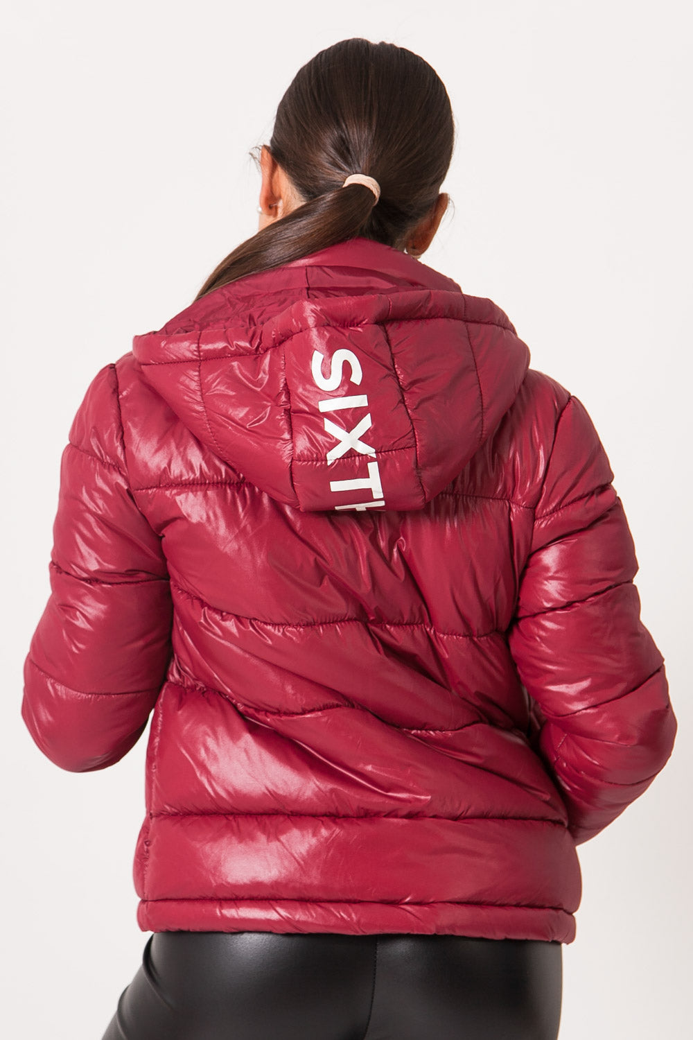 Sixth June - Doudoune courte rembourrée bordeaux