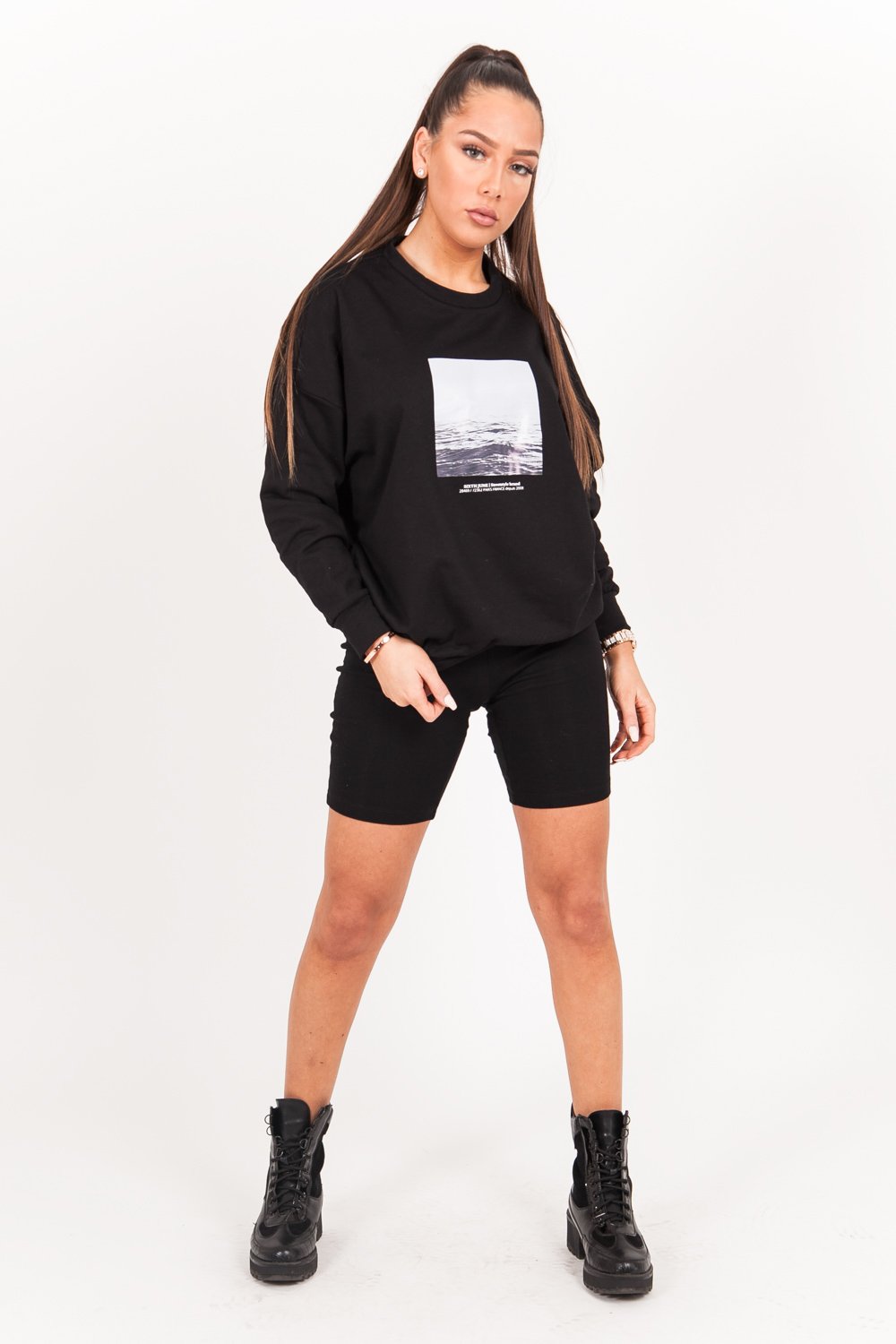 Sixth June - Short legging noir