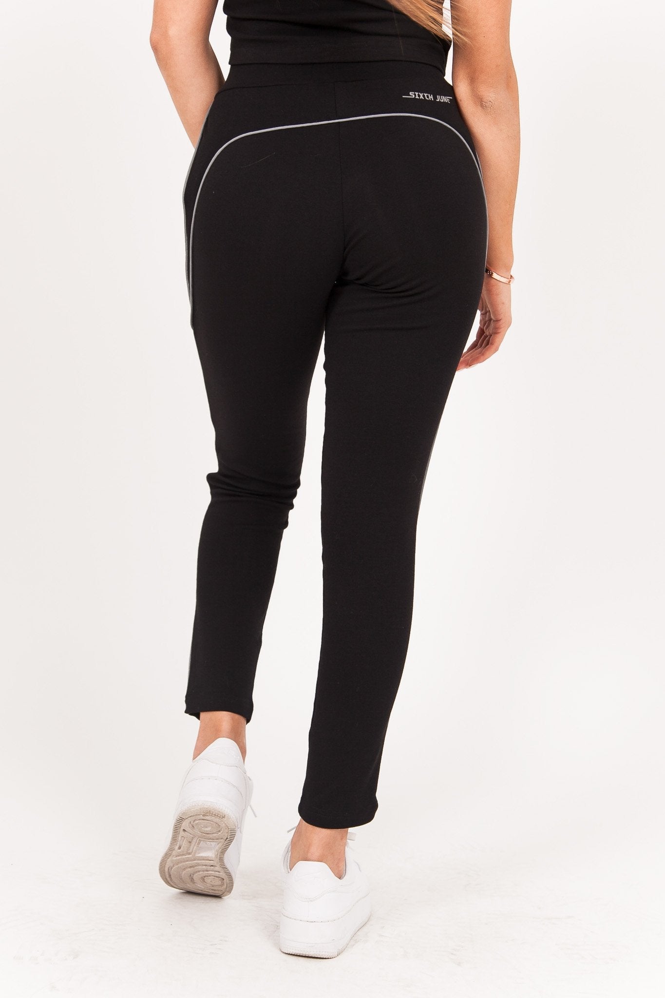 Sixth June - Legging liseré réfléchissant Noir