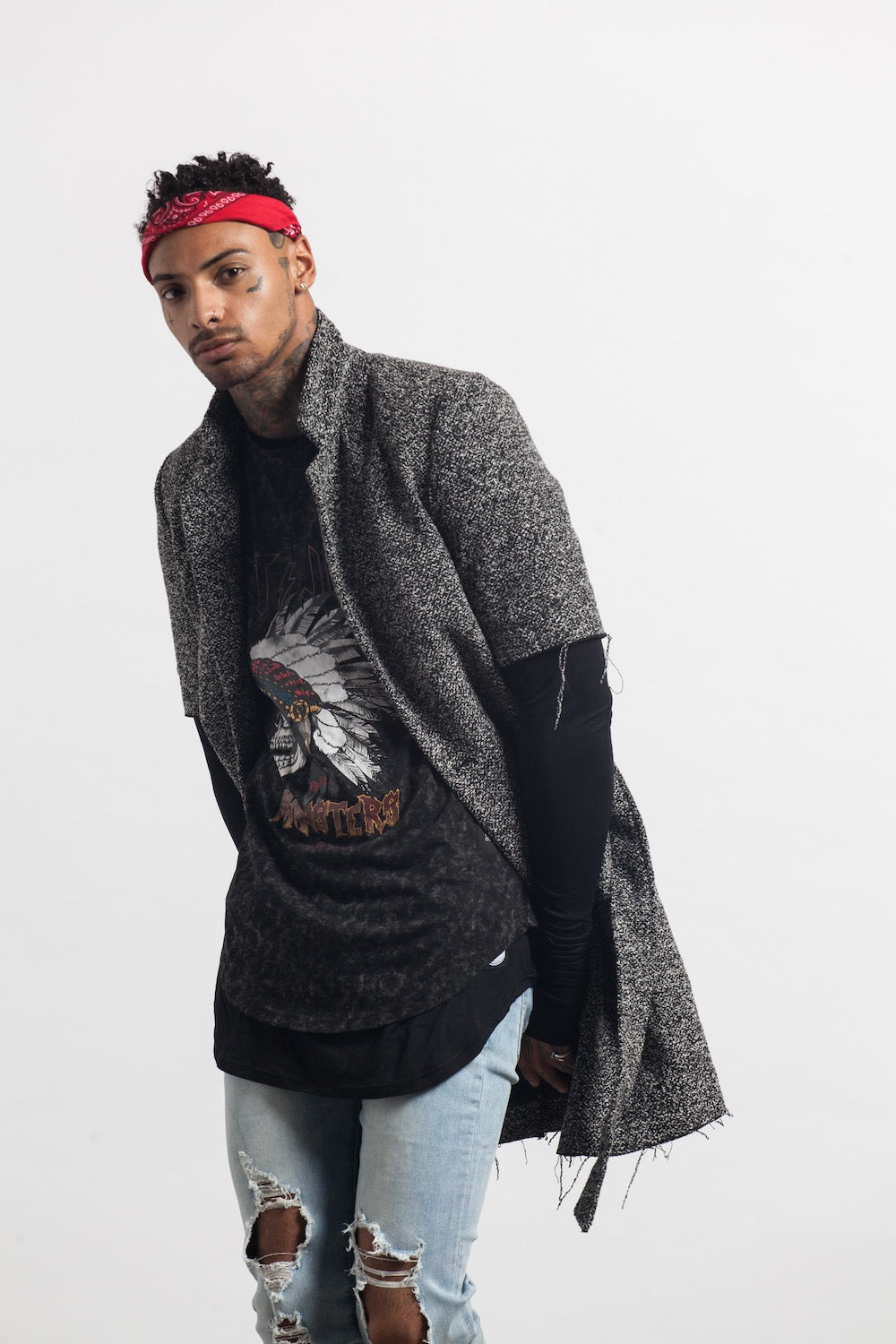 Sixth June - T-shirt Monsters Homme noir M2210WTS