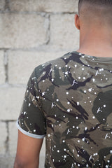 Sixth June - T-shirt camouflage tâches M2311CTS