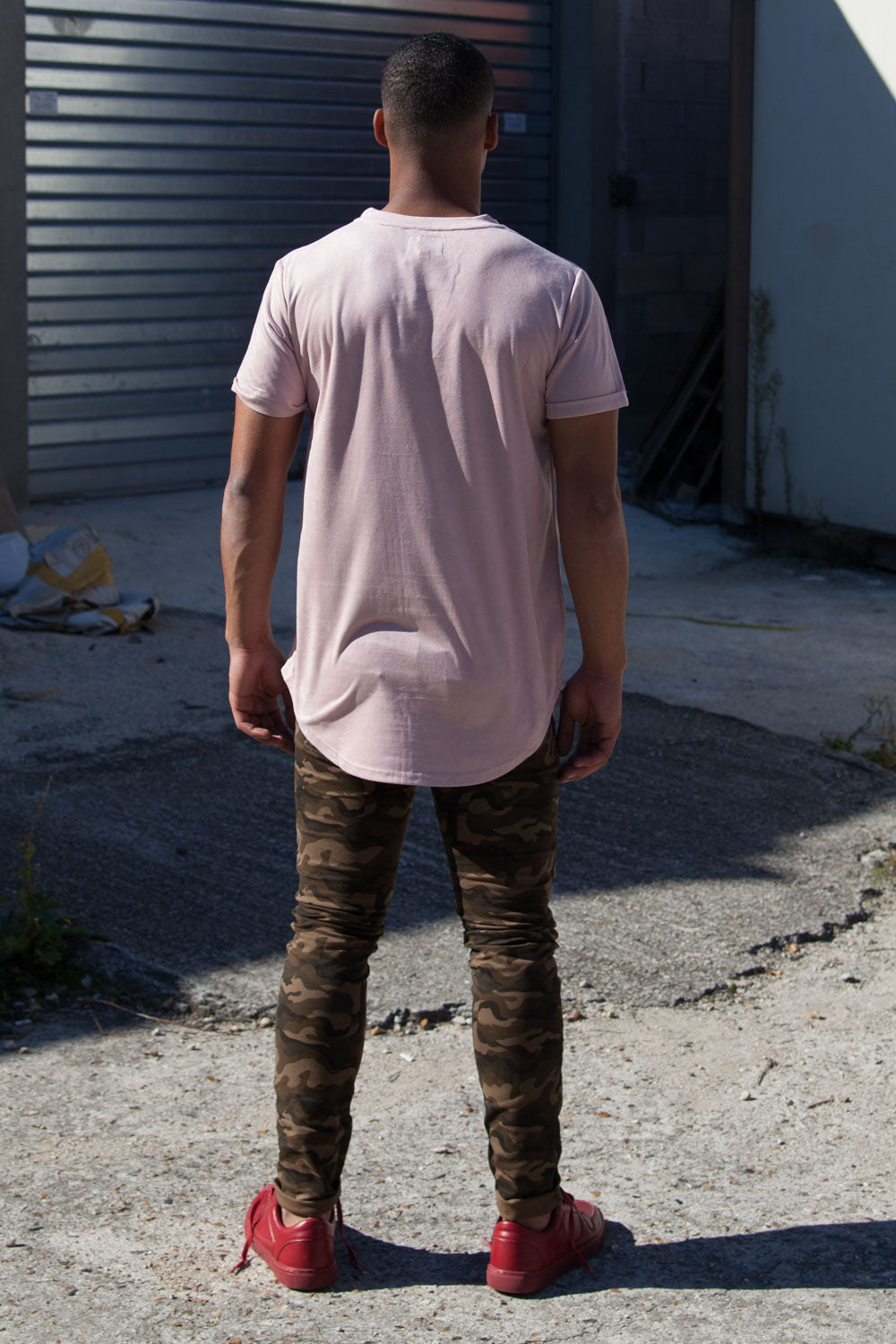 Sixth June - T-shirt suédine oversize rose 1925V