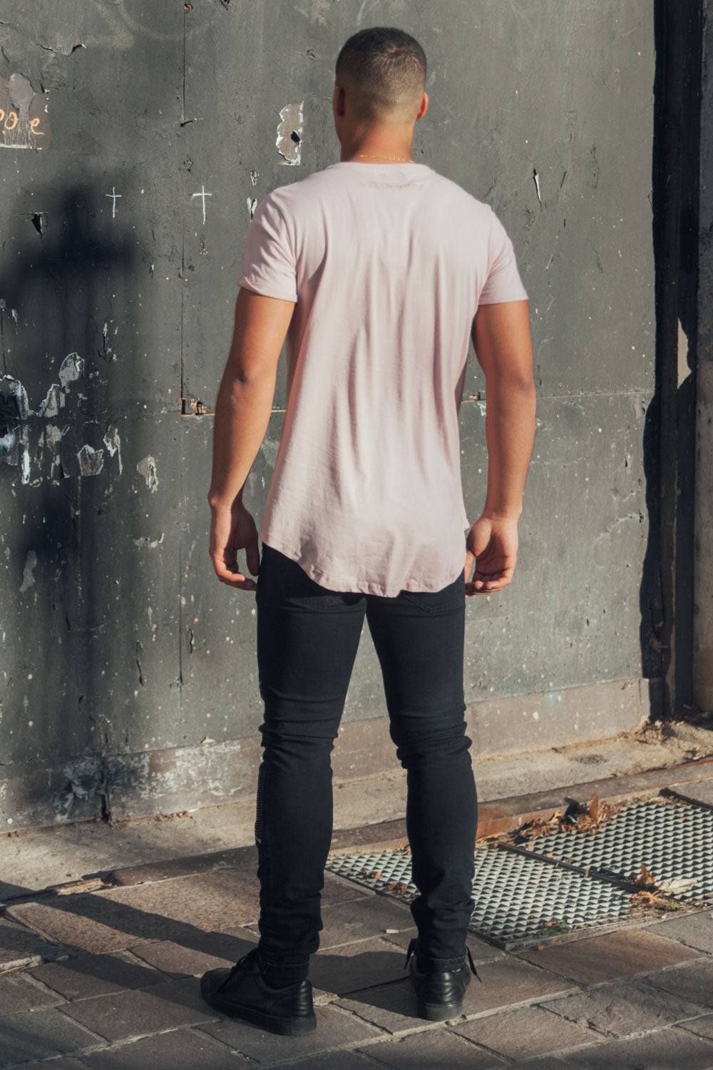 Sixth June - T-shirt Inscriptions rose M2351CTS