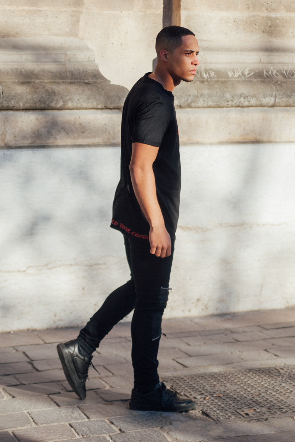 Sixth June - T-shirt crew noir M2418VTS