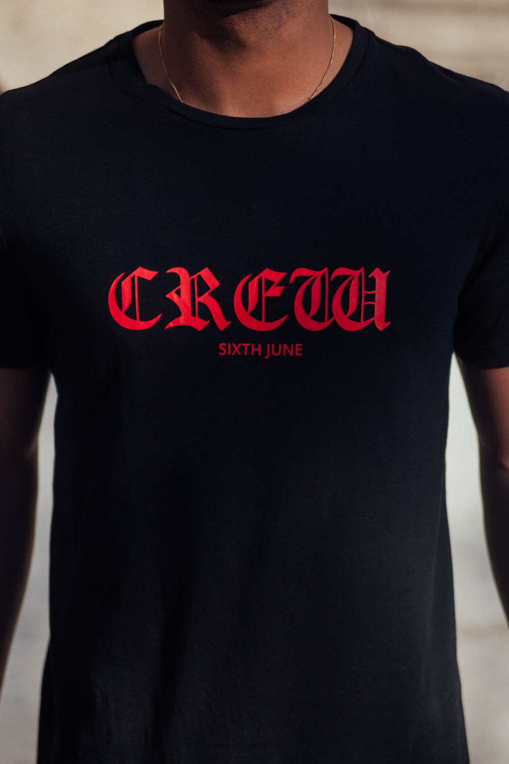 Sixth June - T-shirt crew noir M2418VTS