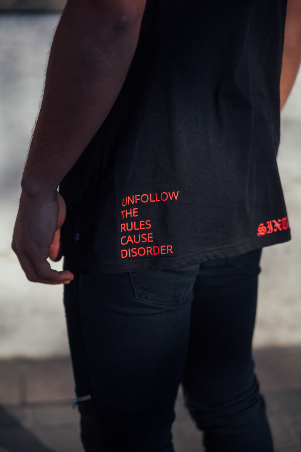 Sixth June - T-shirt crew noir M2418VTS