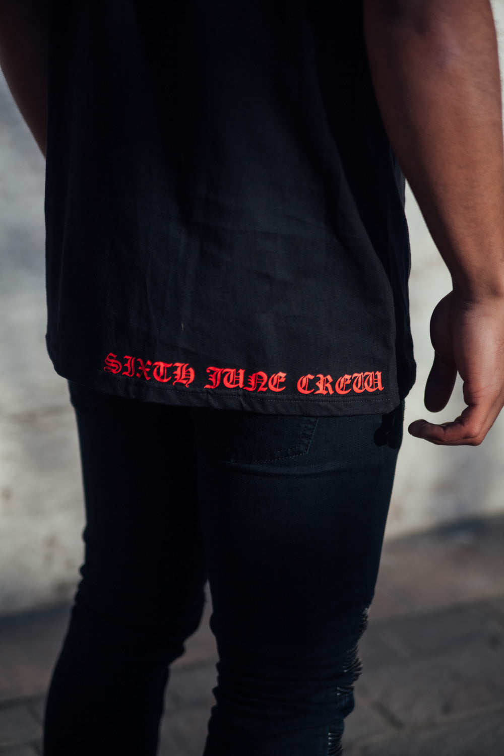 Sixth June - T-shirt crew noir M2418VTS