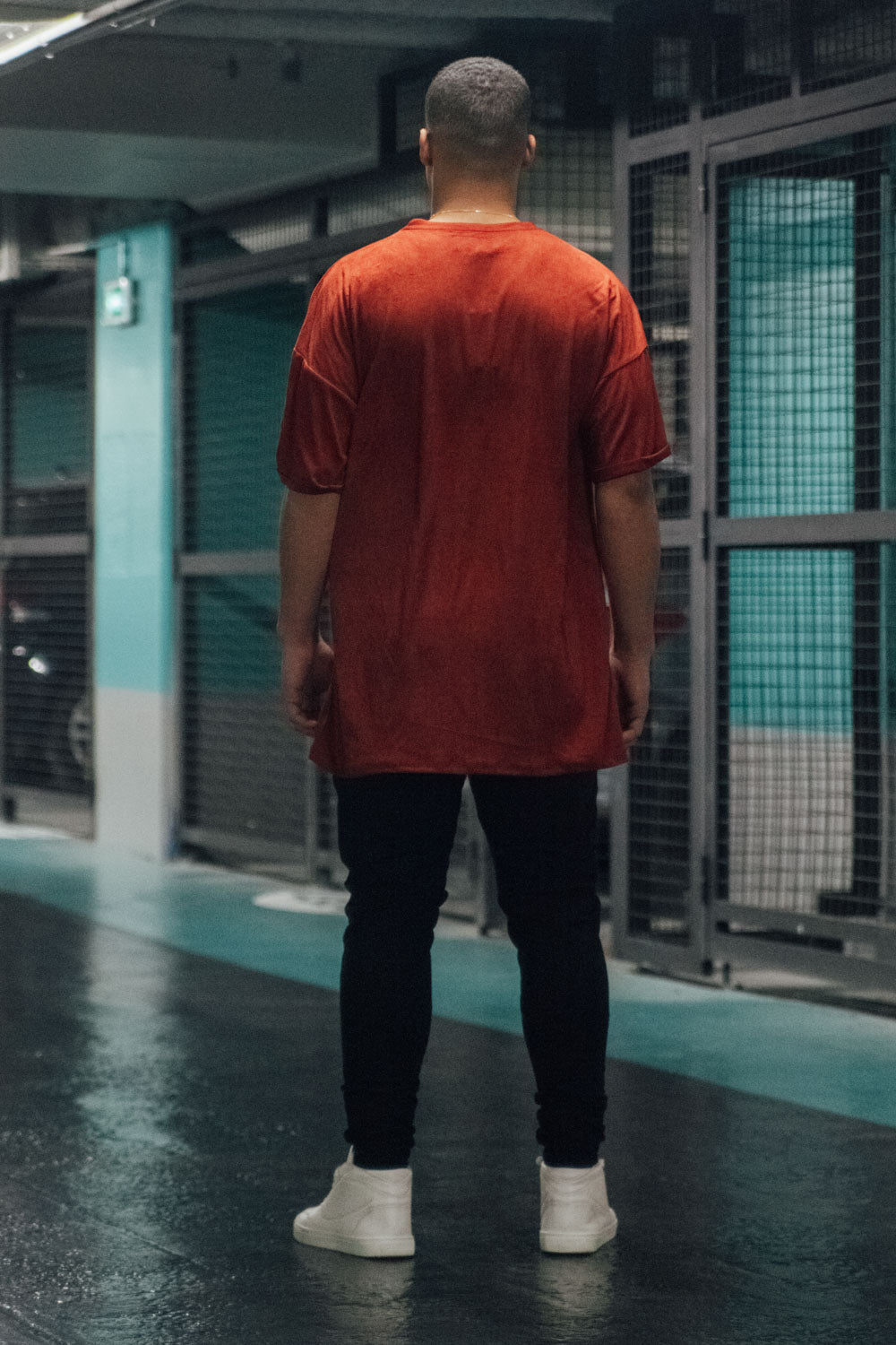 Sixth June - T-shirt suédé destroy marsala M2436VTS